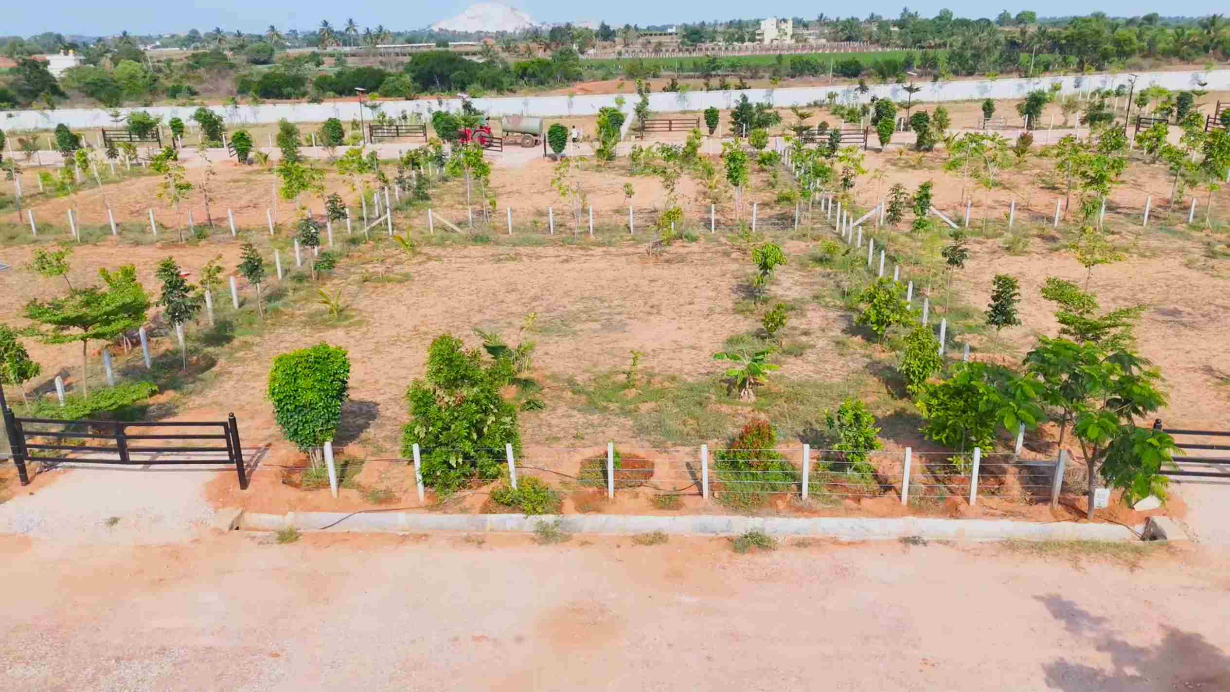 Eco-Investment Farmland with Clubhouse Near Bangalore