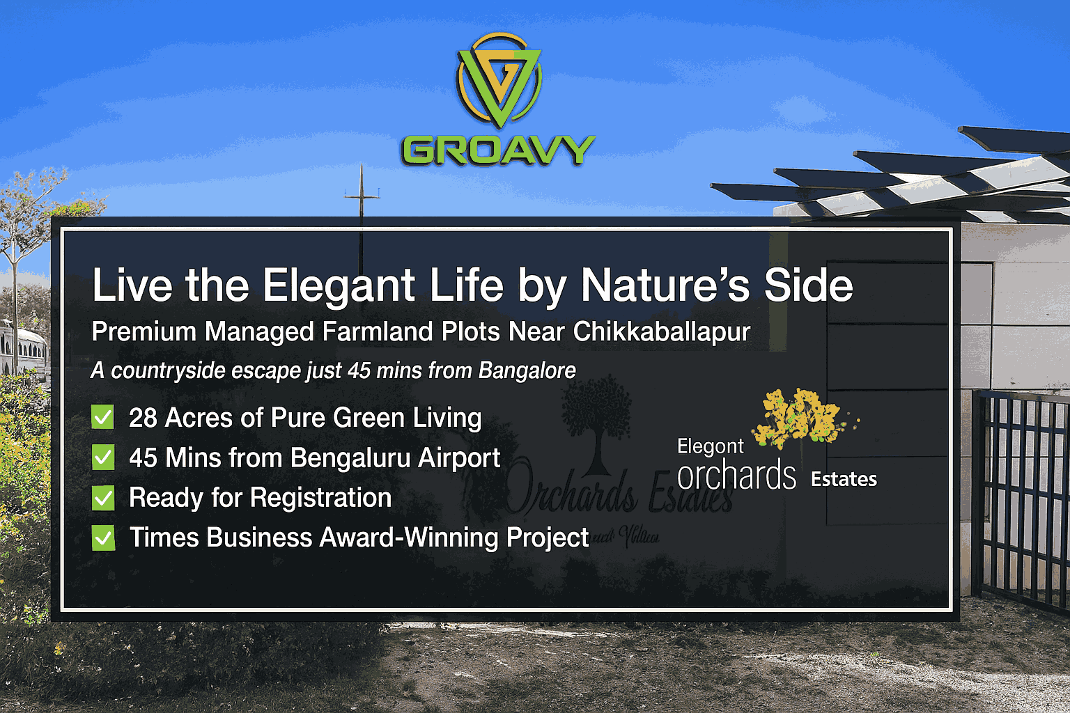 Best Farm Plots Near Chikkaballapur for Sale