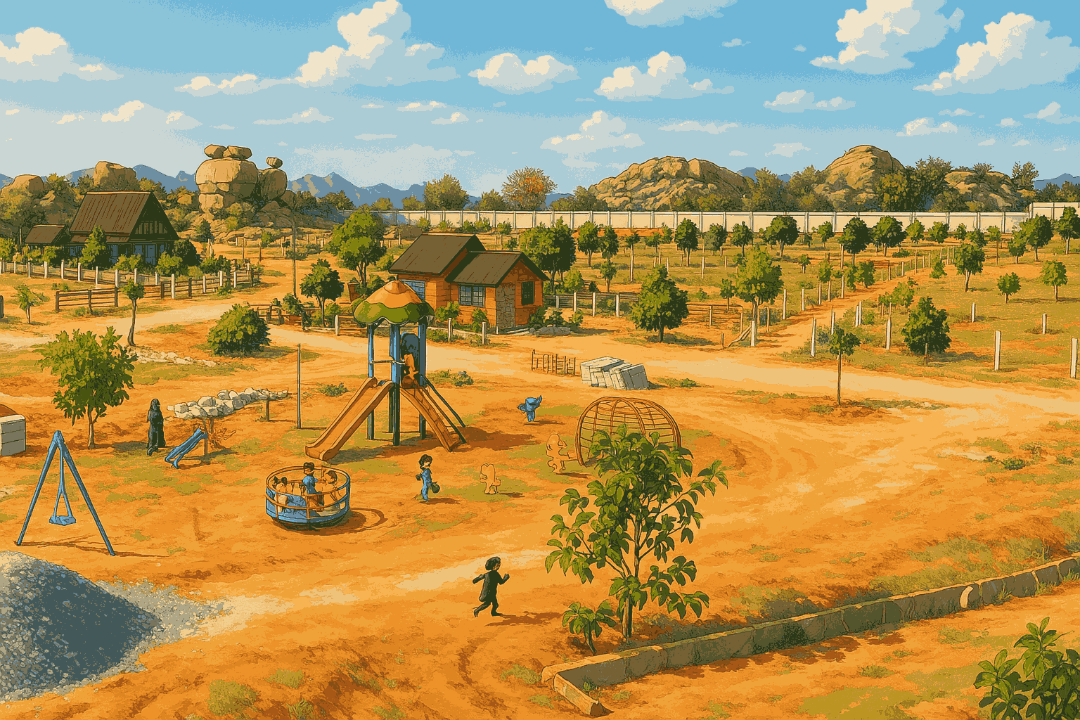Premium Eco Farmhouse Plot Near Bangalore